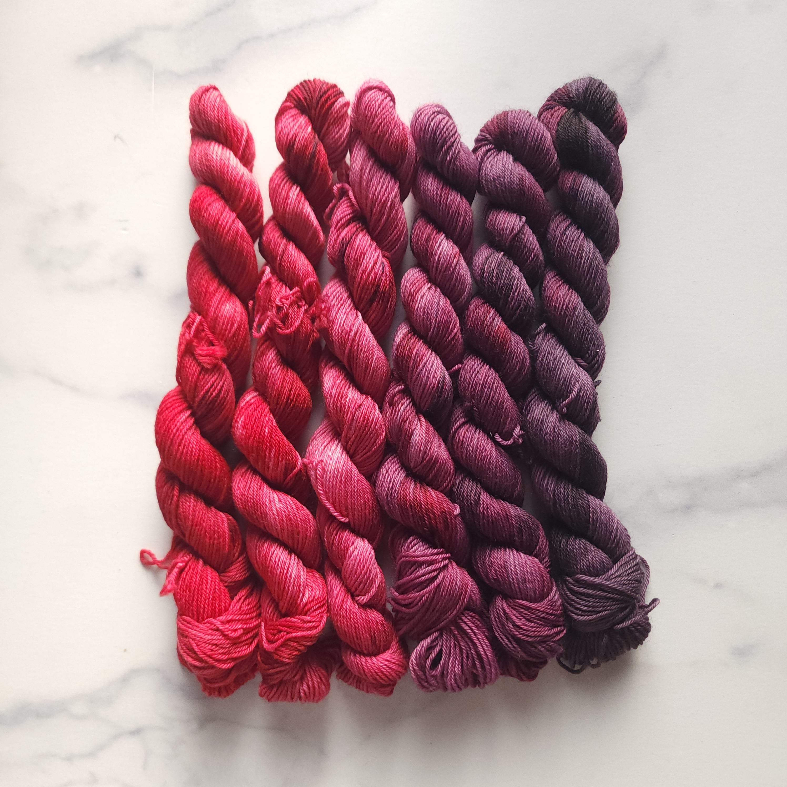 Goth Romance Mini Skeins